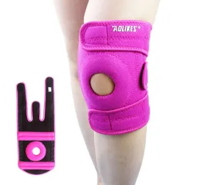 1PCS Spring Adjustable Sports Leg Knee Support Brace Wrap Pads