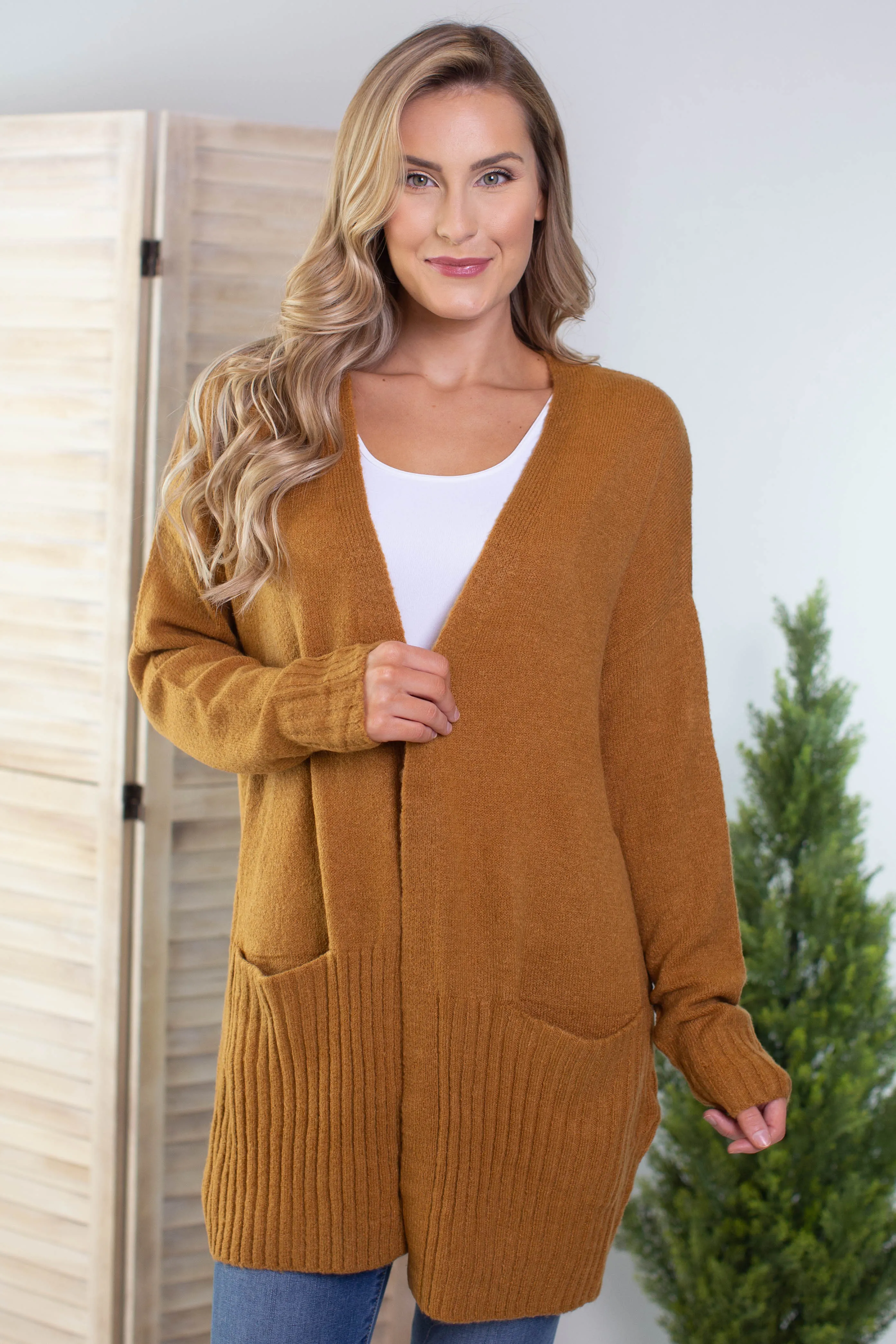 Active Basic Cardigan - 6 Colors