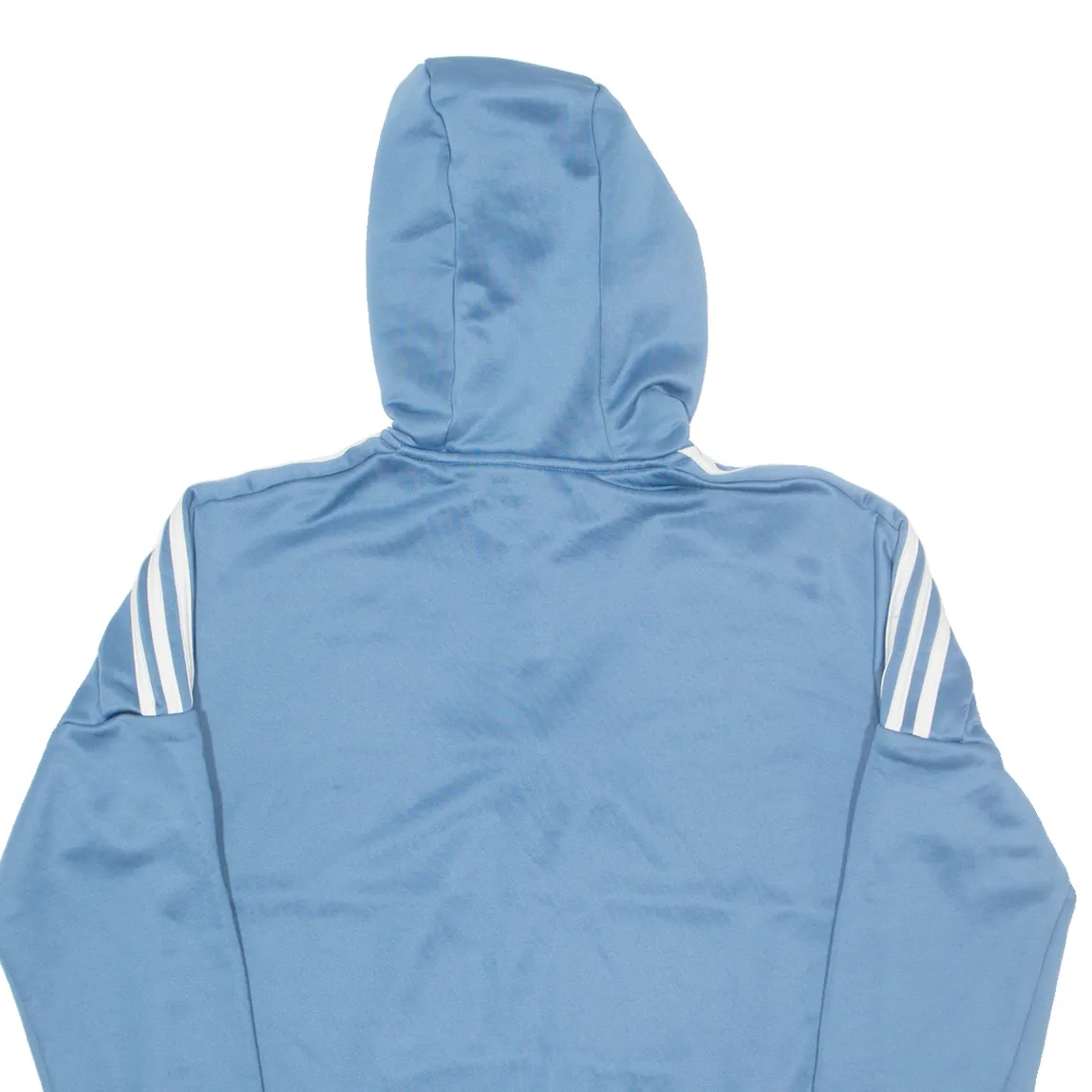 ADIDAS Mens Blue Hoodie S