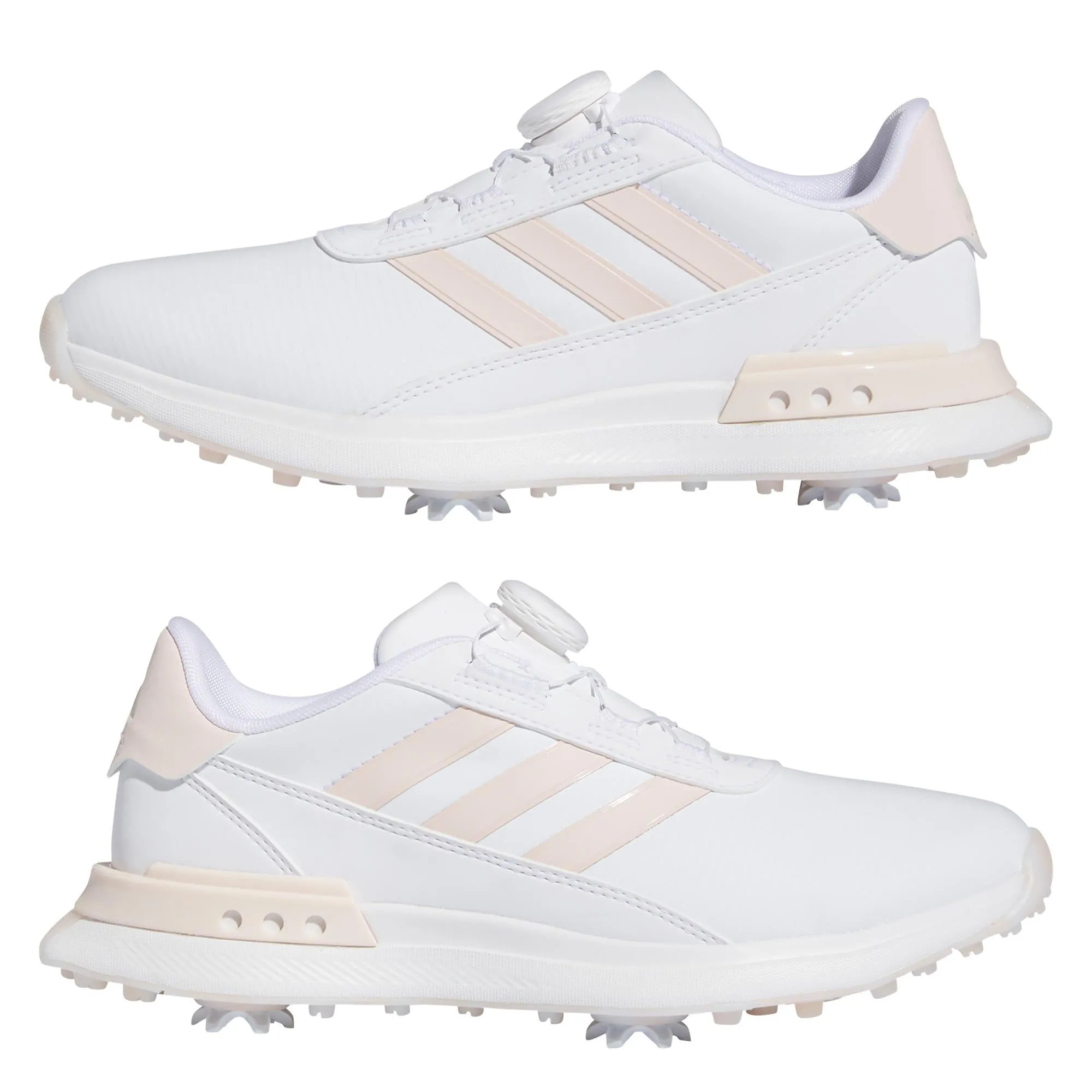 Adidas S2G BOA 24 Ladies Golf Shoes White/Quartz