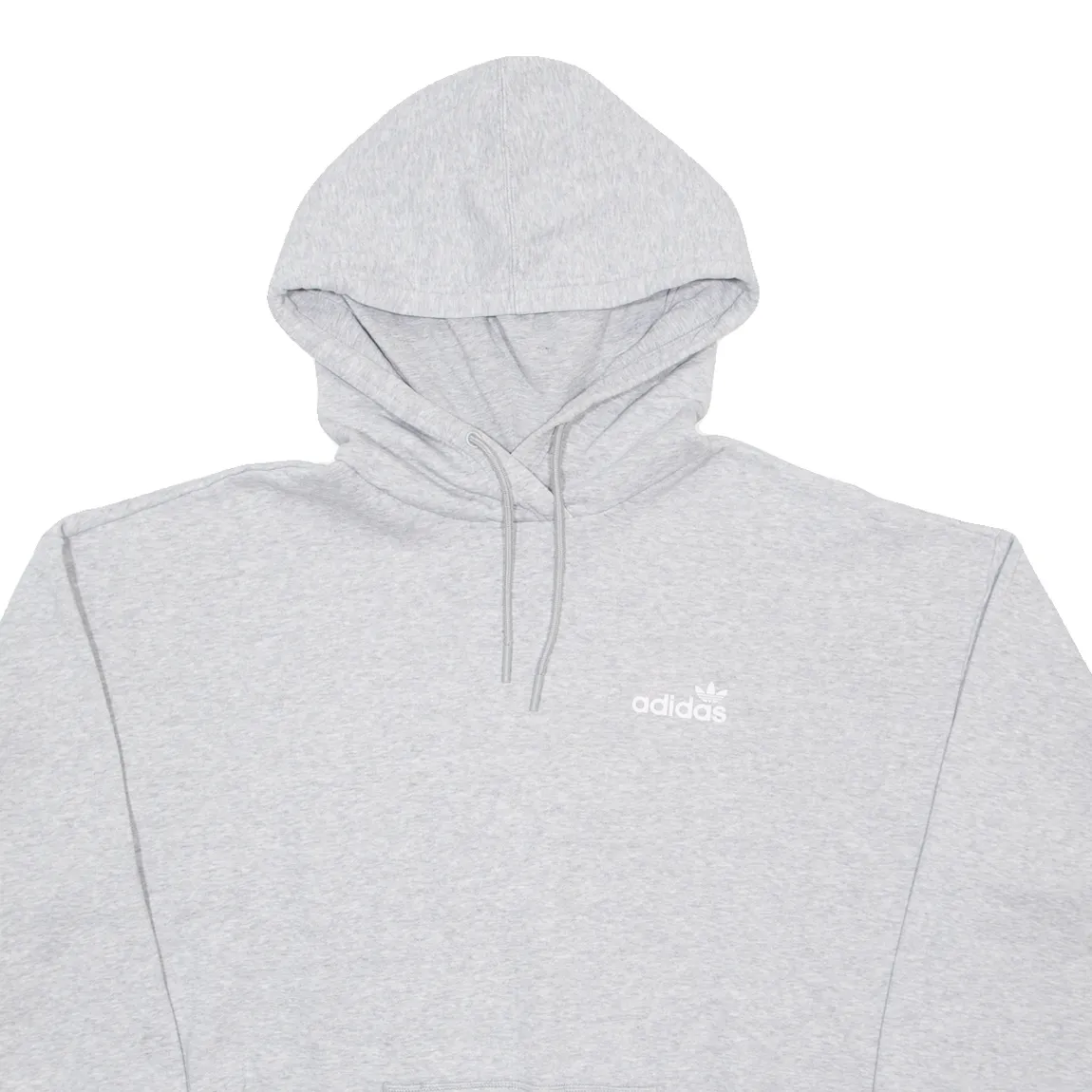 ADIDAS Womens Grey Hoodie UK 14