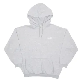 ADIDAS Womens Grey Hoodie UK 14