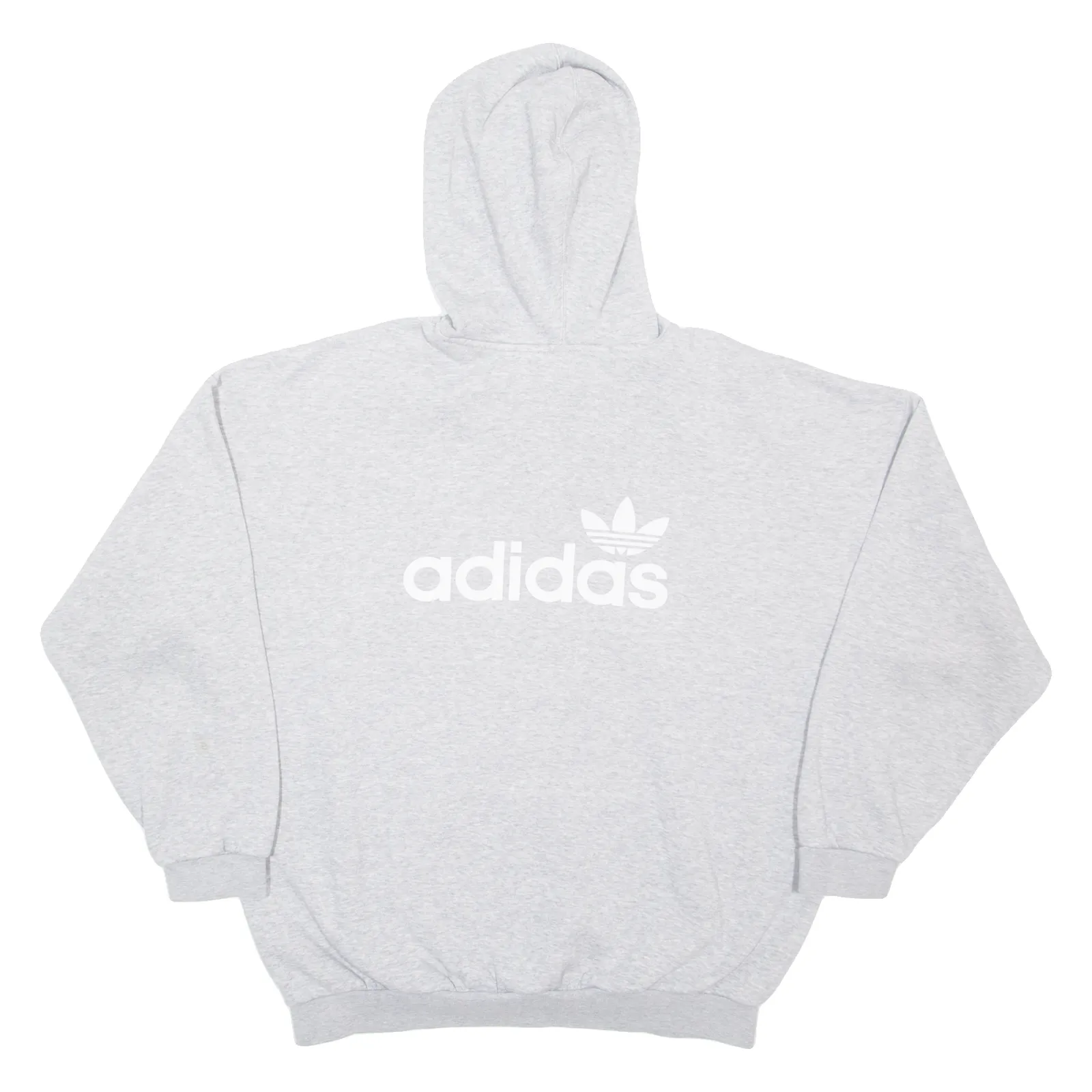 ADIDAS Womens Grey Hoodie UK 14