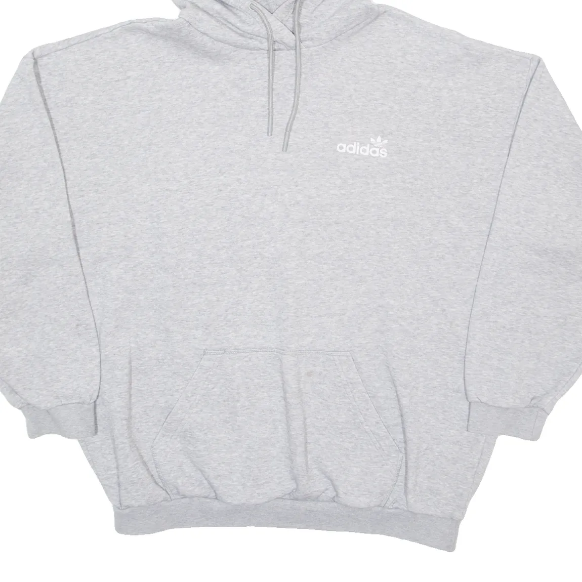 ADIDAS Womens Grey Hoodie UK 14