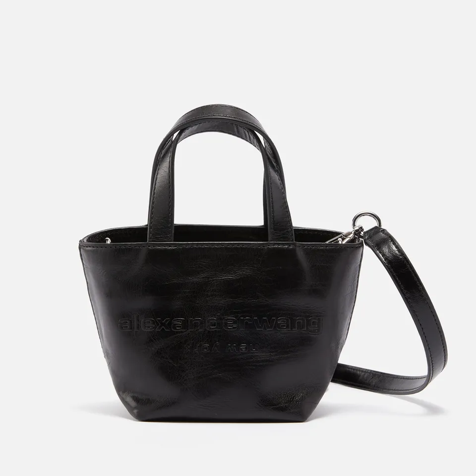 Alexander Wang Punch Leather Mini Tote Bag | Coggles