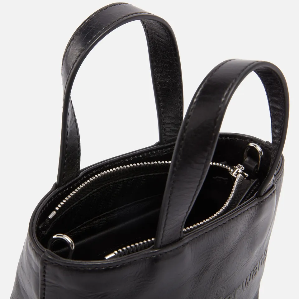 Alexander Wang Punch Leather Mini Tote Bag | Coggles