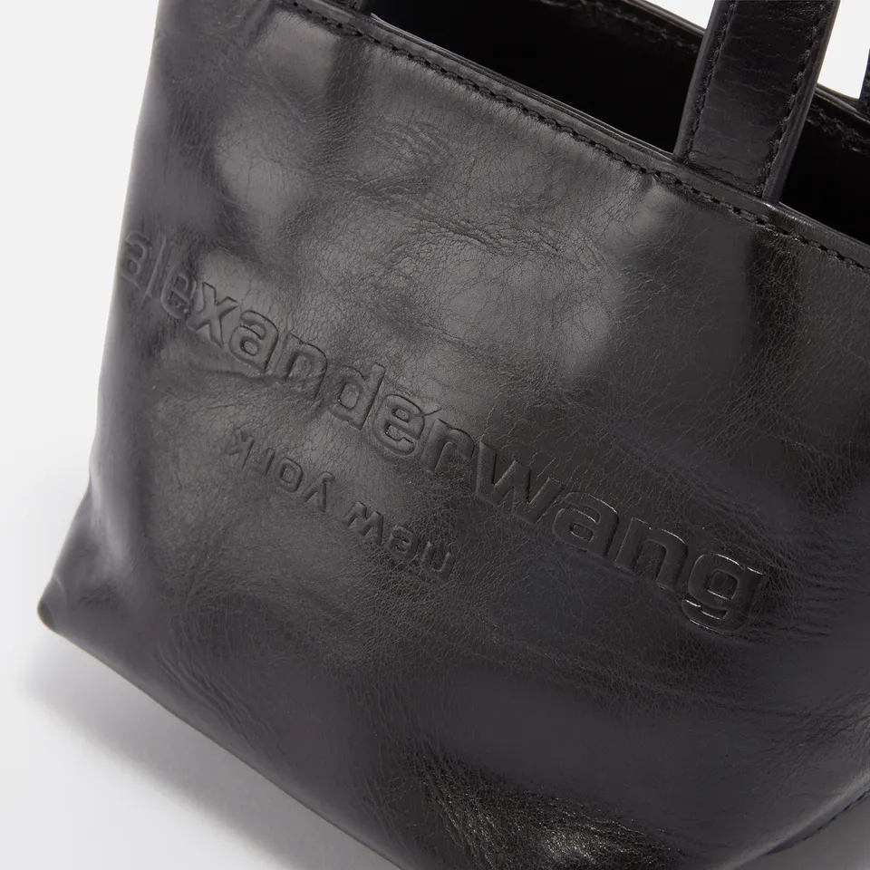 Alexander Wang Punch Leather Mini Tote Bag | Coggles