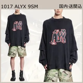 ALYX  |Crew Neck Street Style Long Sleeves Plain Cotton