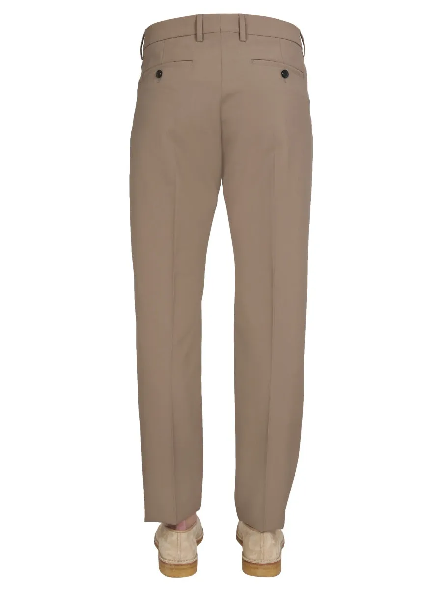 AMI Slim-Fit Tapered Trousers