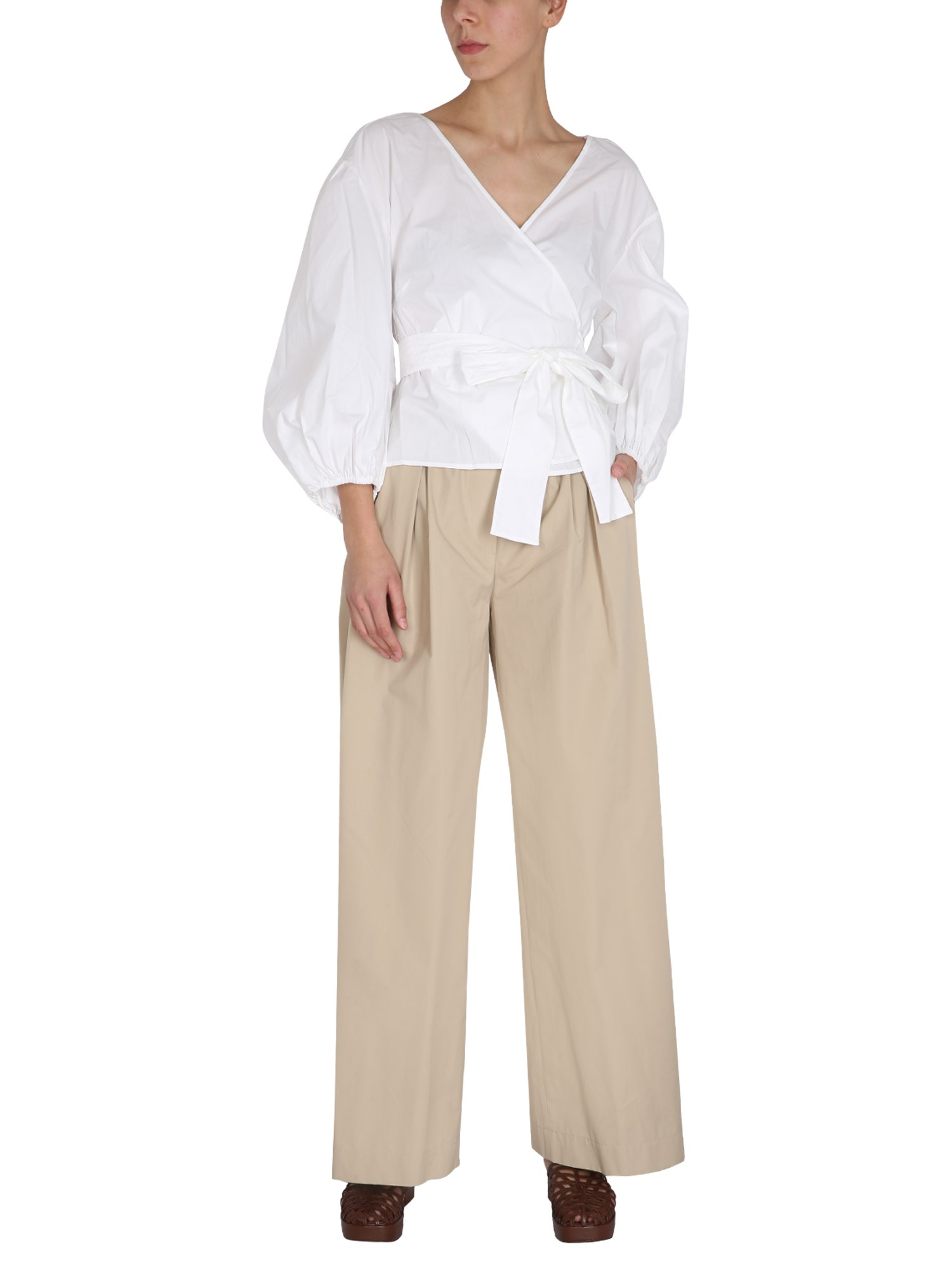 ASPESI    COTTON POPLIN PANTS