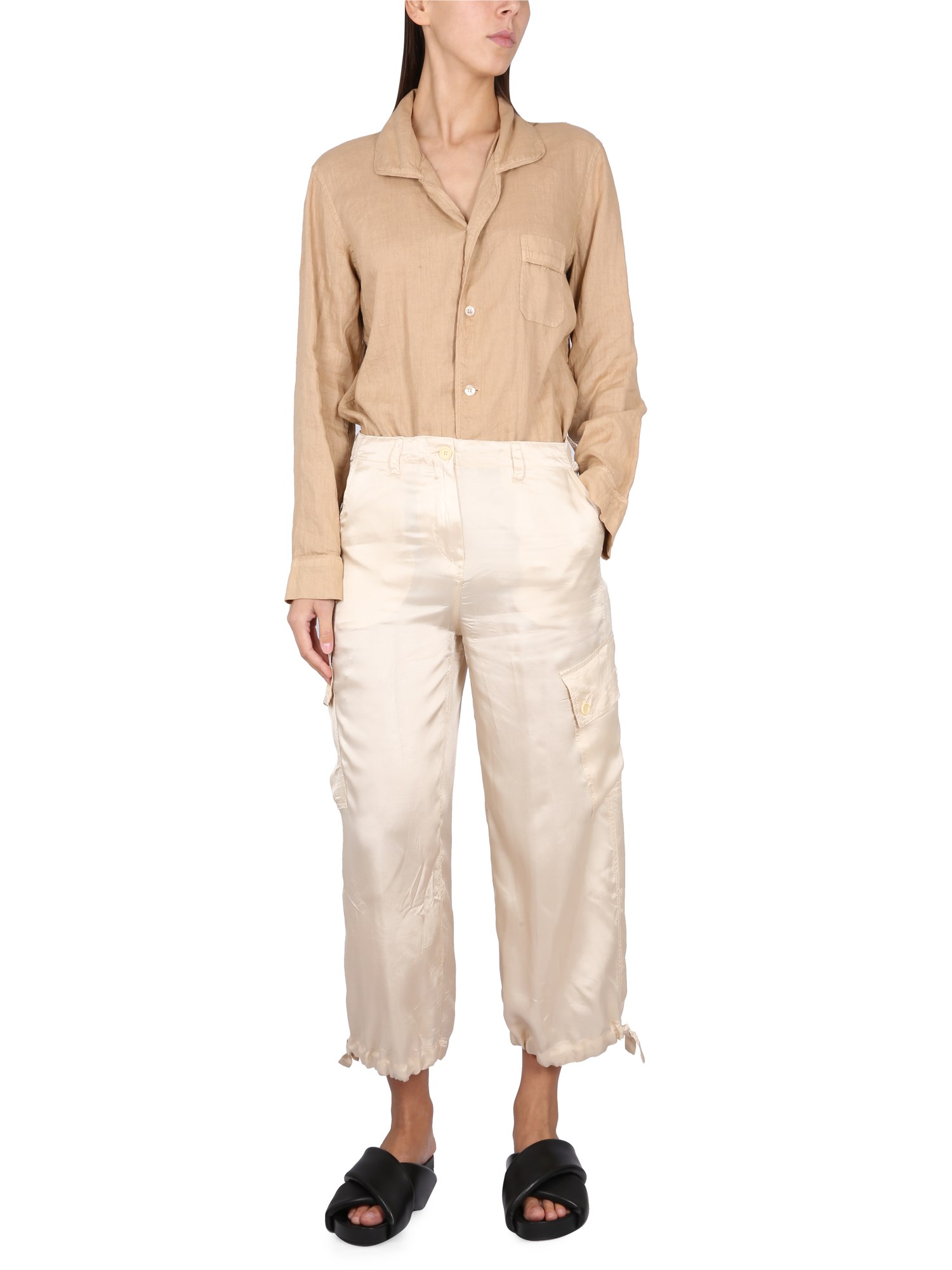 ASPESI    VISCOSE CROPPED PANTS