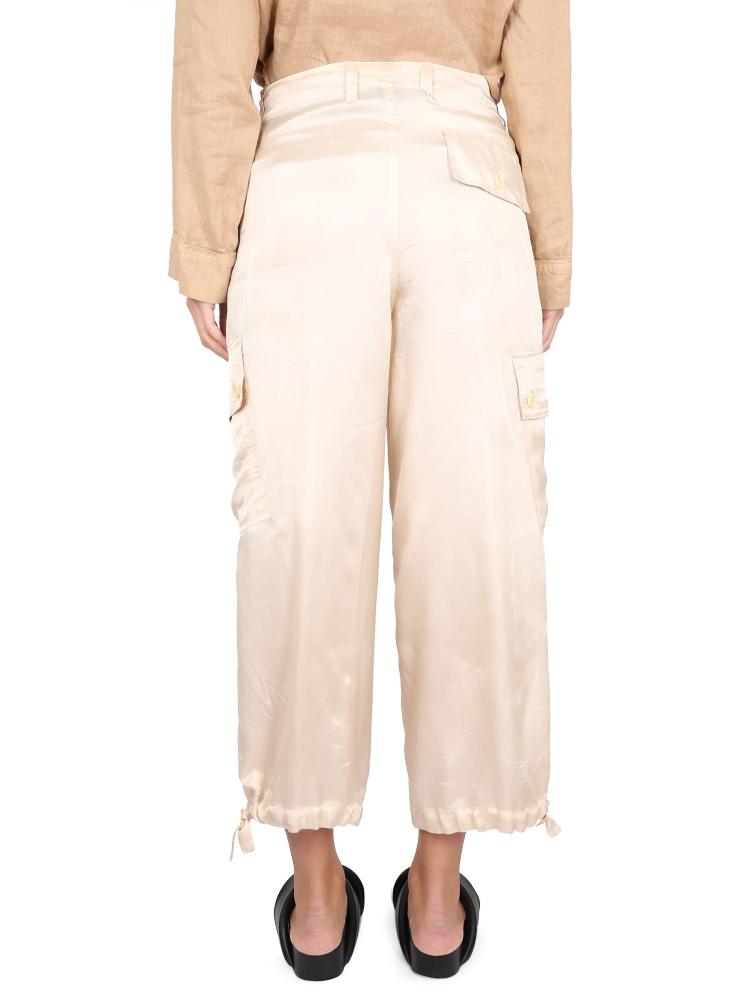 ASPESI    VISCOSE CROPPED PANTS