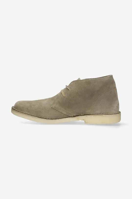 Astorflex suede shoes men's gray color