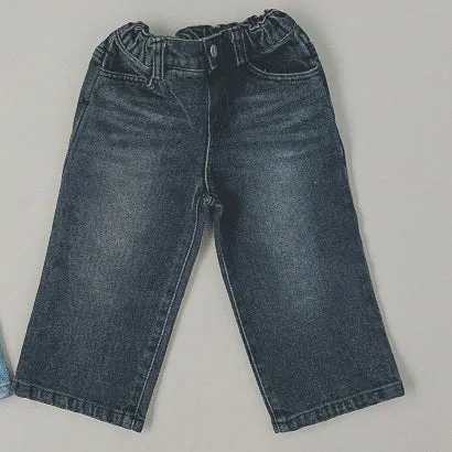 Baby Kid Girls Boys Solid Color Jeans Wholesale 23113085