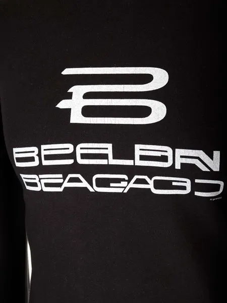 BALENCIAGA  |Pullovers Long Sleeves Cotton Long Sleeve T-shirt Logo