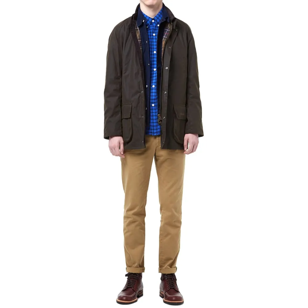 Band Of Outsiders Button Down Checked ShirtCobalt & Navy