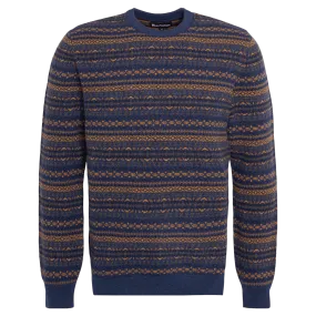 Barbour Orkney Fair Isle Crew Neck Sweater