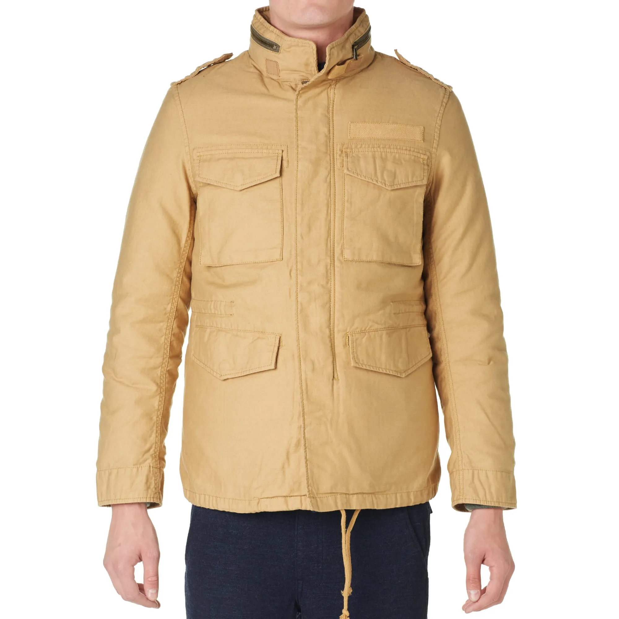 Beams Plus 3 Way Down M-65 JacketKhaki