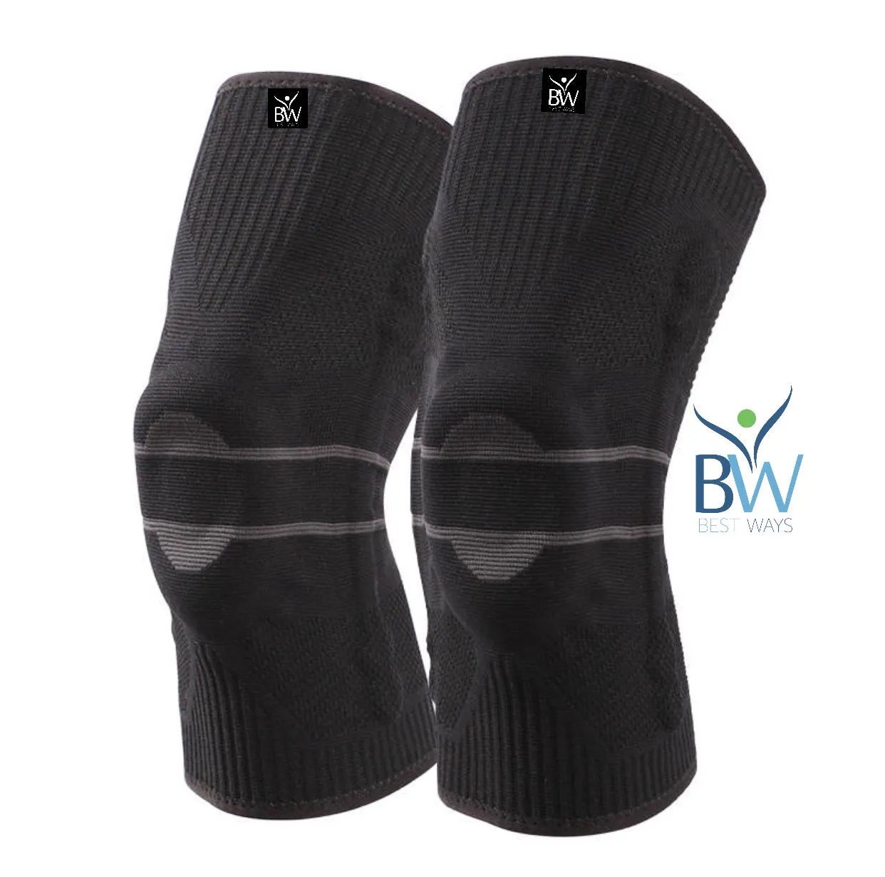 Best Ways Knee Braces/Knee Pads(Knee Pain Relief)- Pair- Limited Stock.