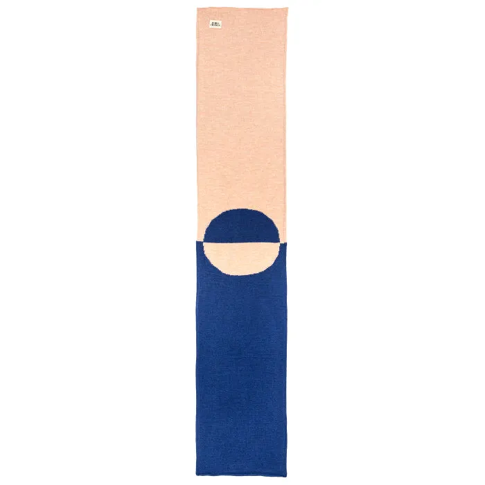 Bobo Choses Woman Colour Block Scarf Blue