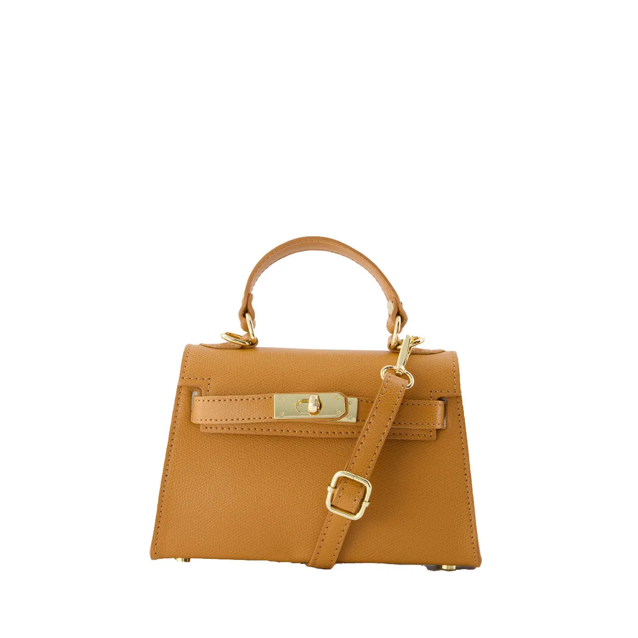 Bruine Gouden Details - Tas