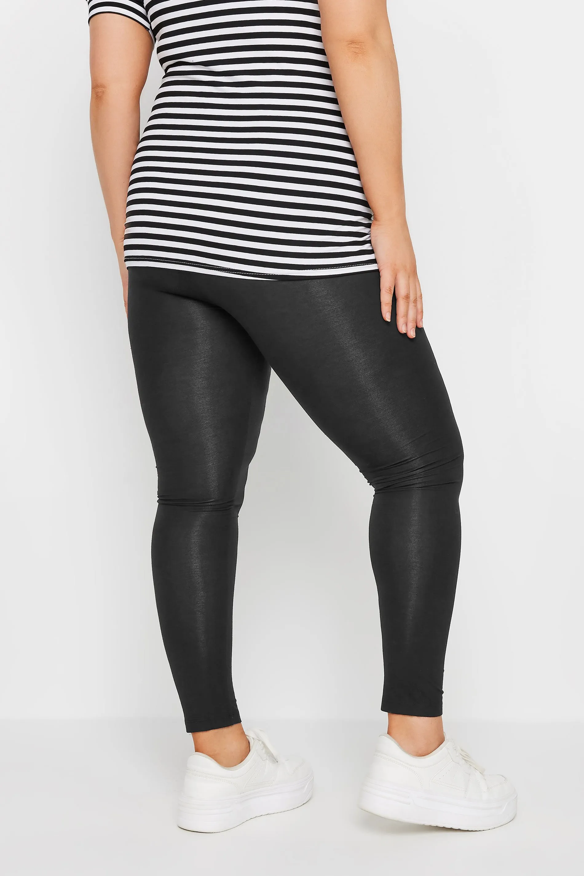 BUMP IT UP MATERNITY Curve Black Stretch Leggings