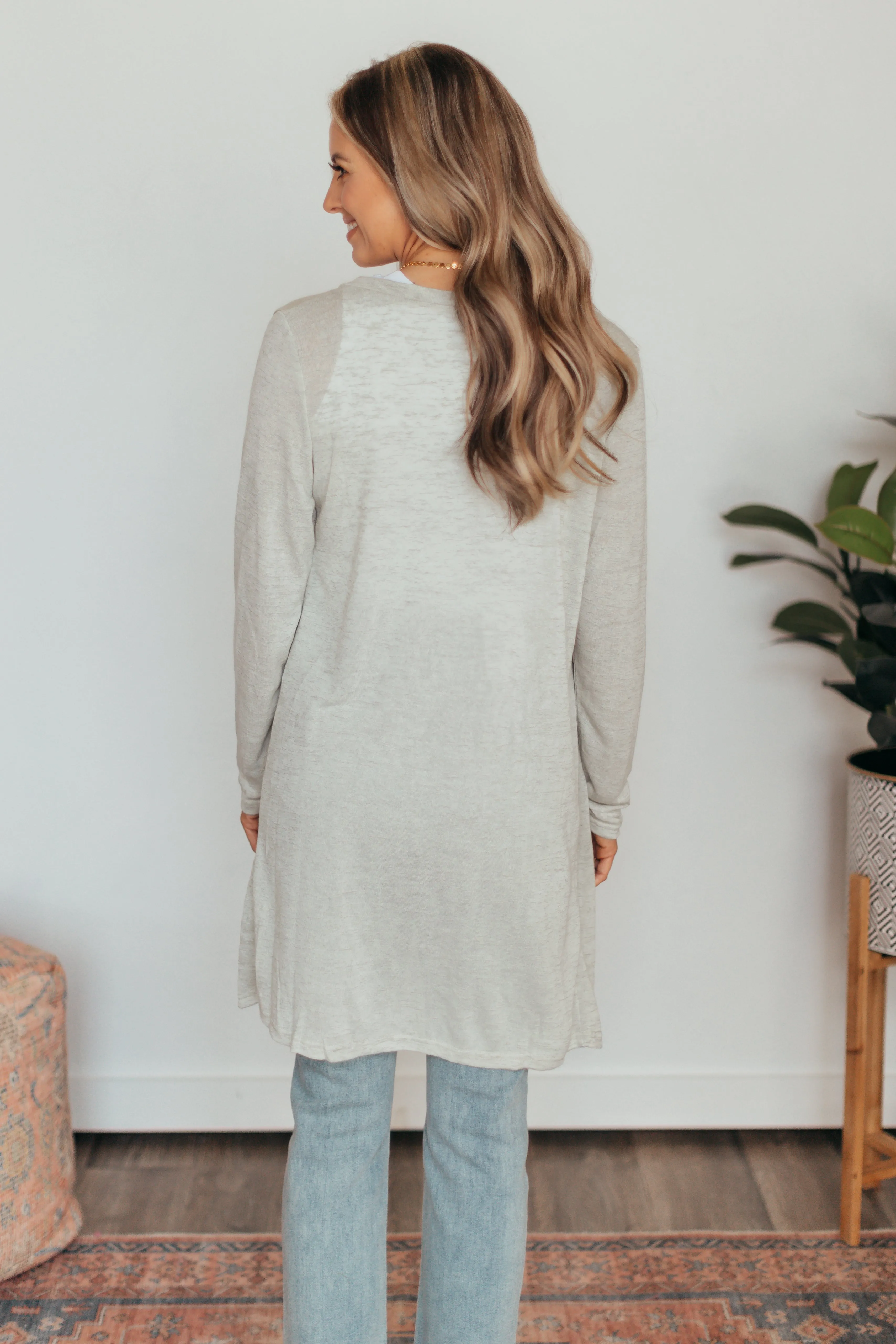 Buttons Lightweight Cardigan - 5 Colors