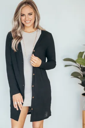 Buttons Lightweight Cardigan - 5 Colors