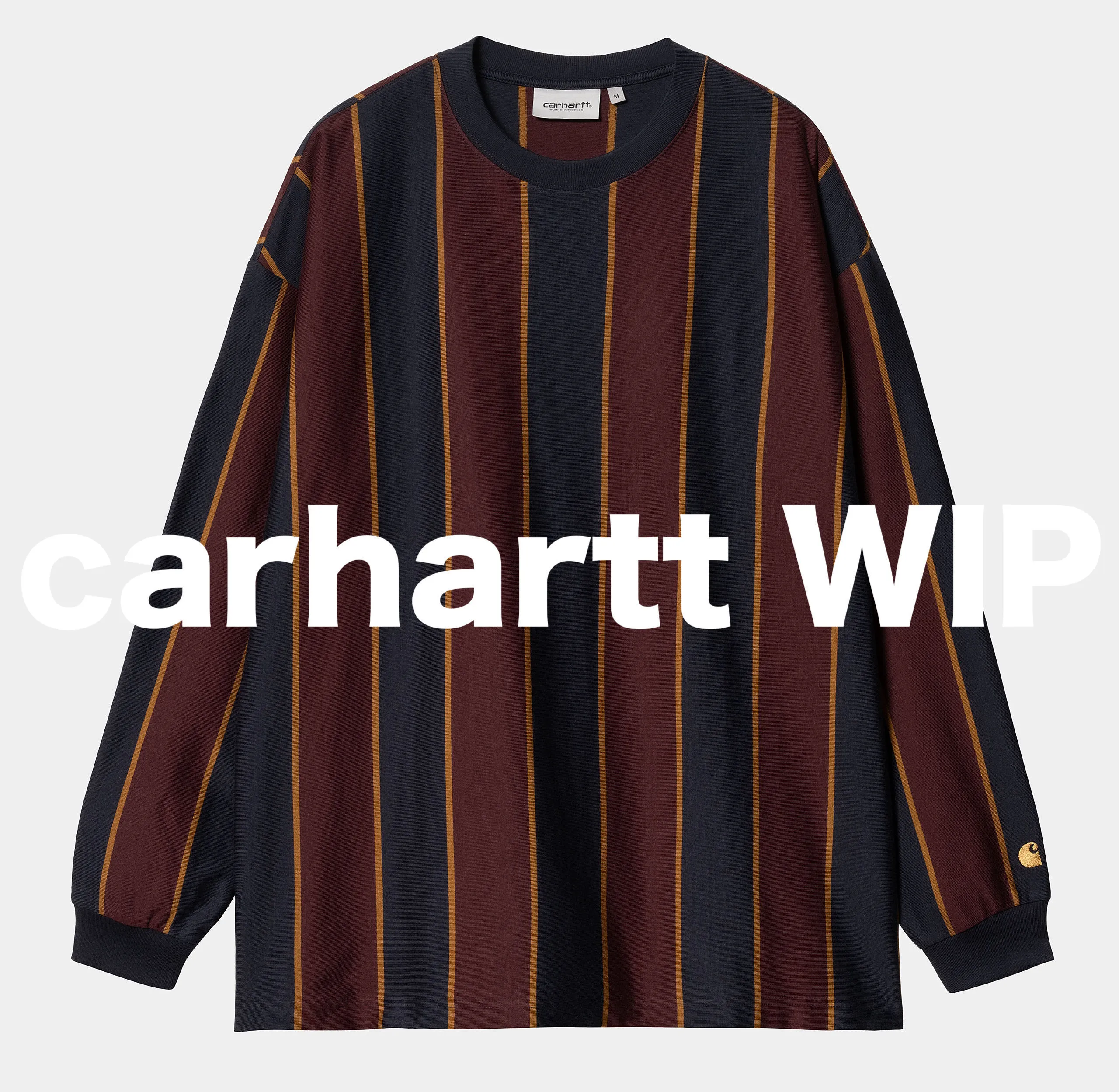 Carhartt  |Crew Neck Street Style Long Sleeves Long Sleeve T-shirt Logo