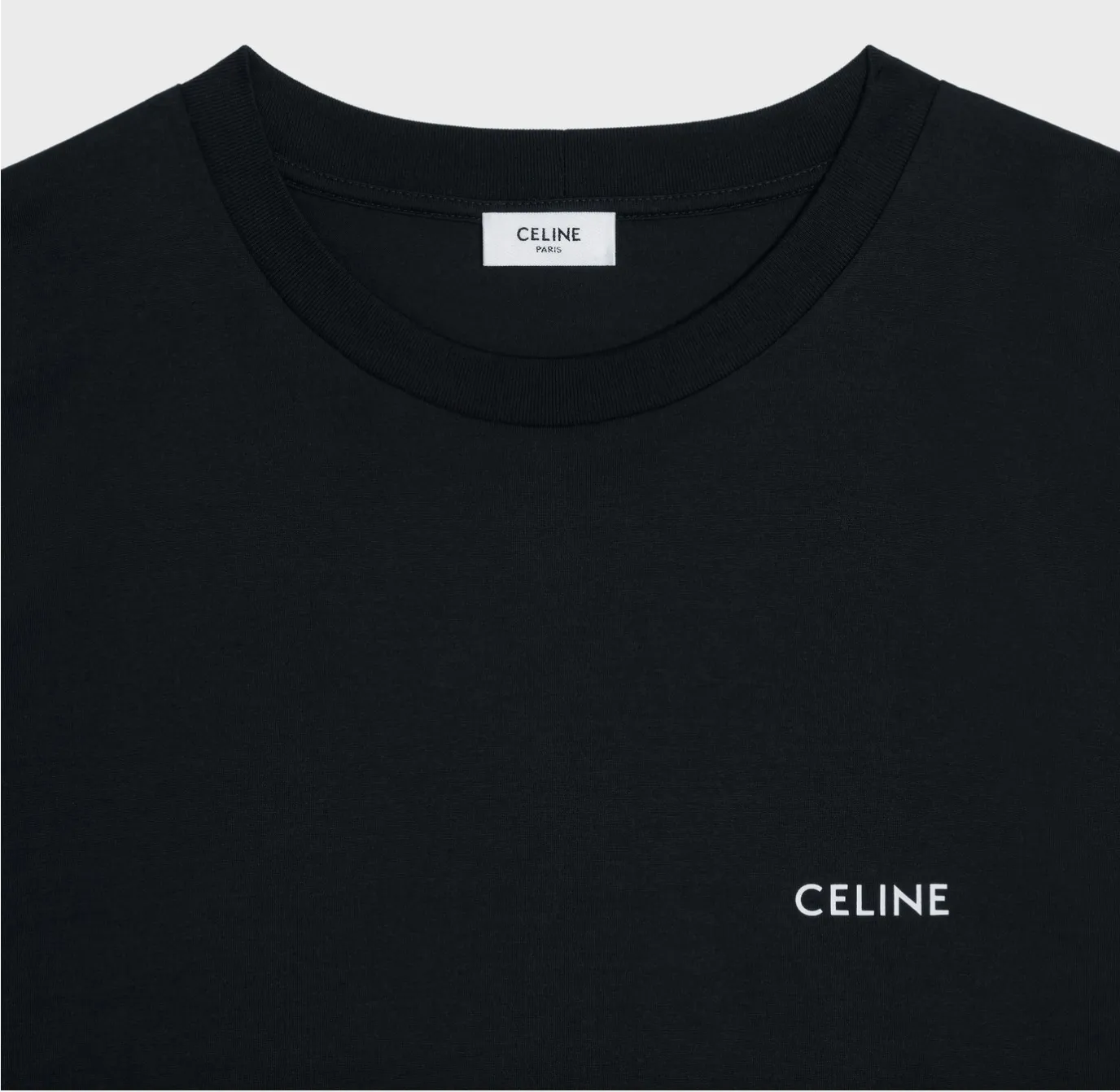 CELINE  |Crew Neck Pullovers Unisex Street Style Plain Cotton