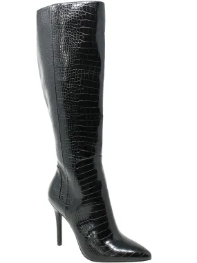 Charles by Charles David Women's Panic Faux Leather Stiletto Knee-High Boot Size 9.5