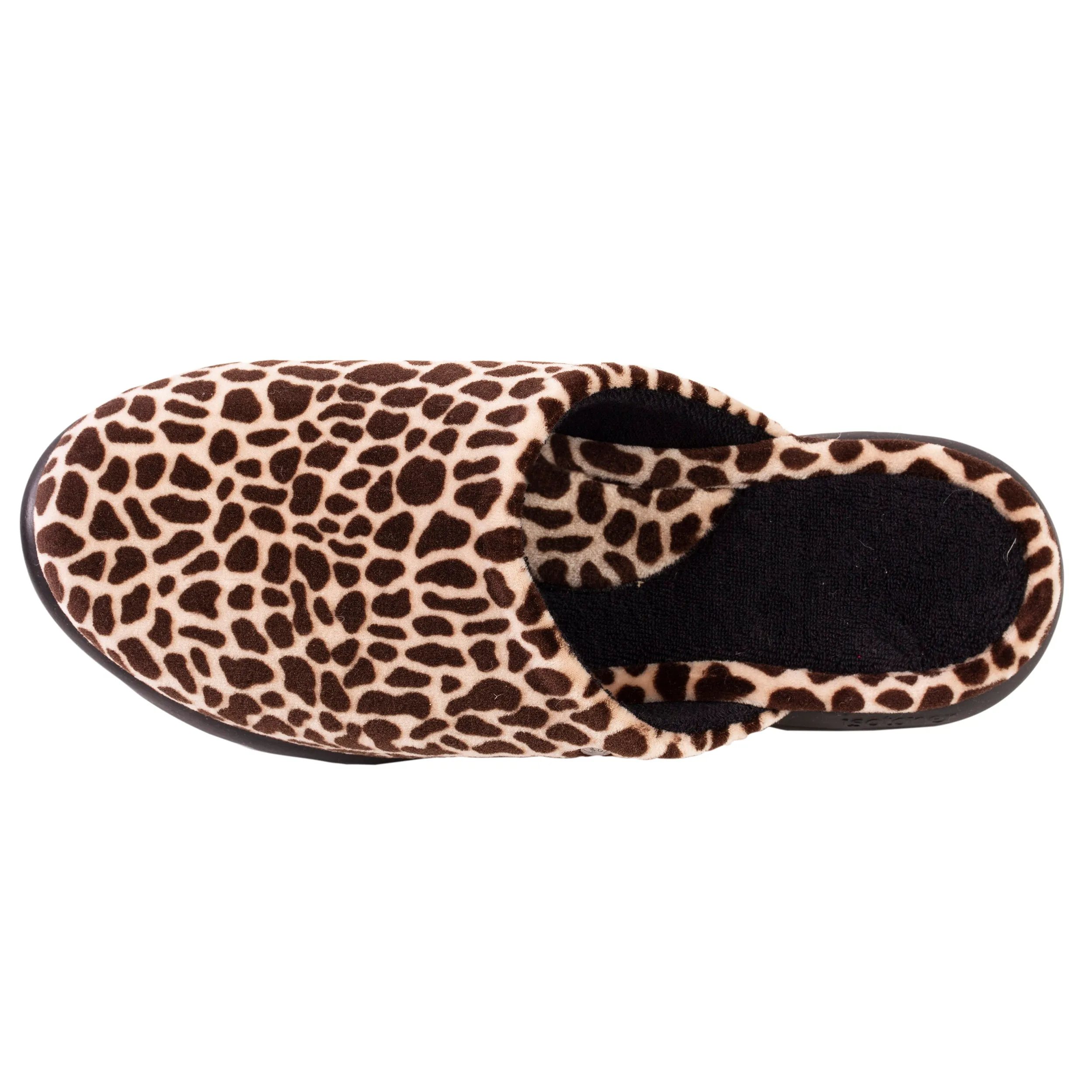 Chaussons mules Femme girafe