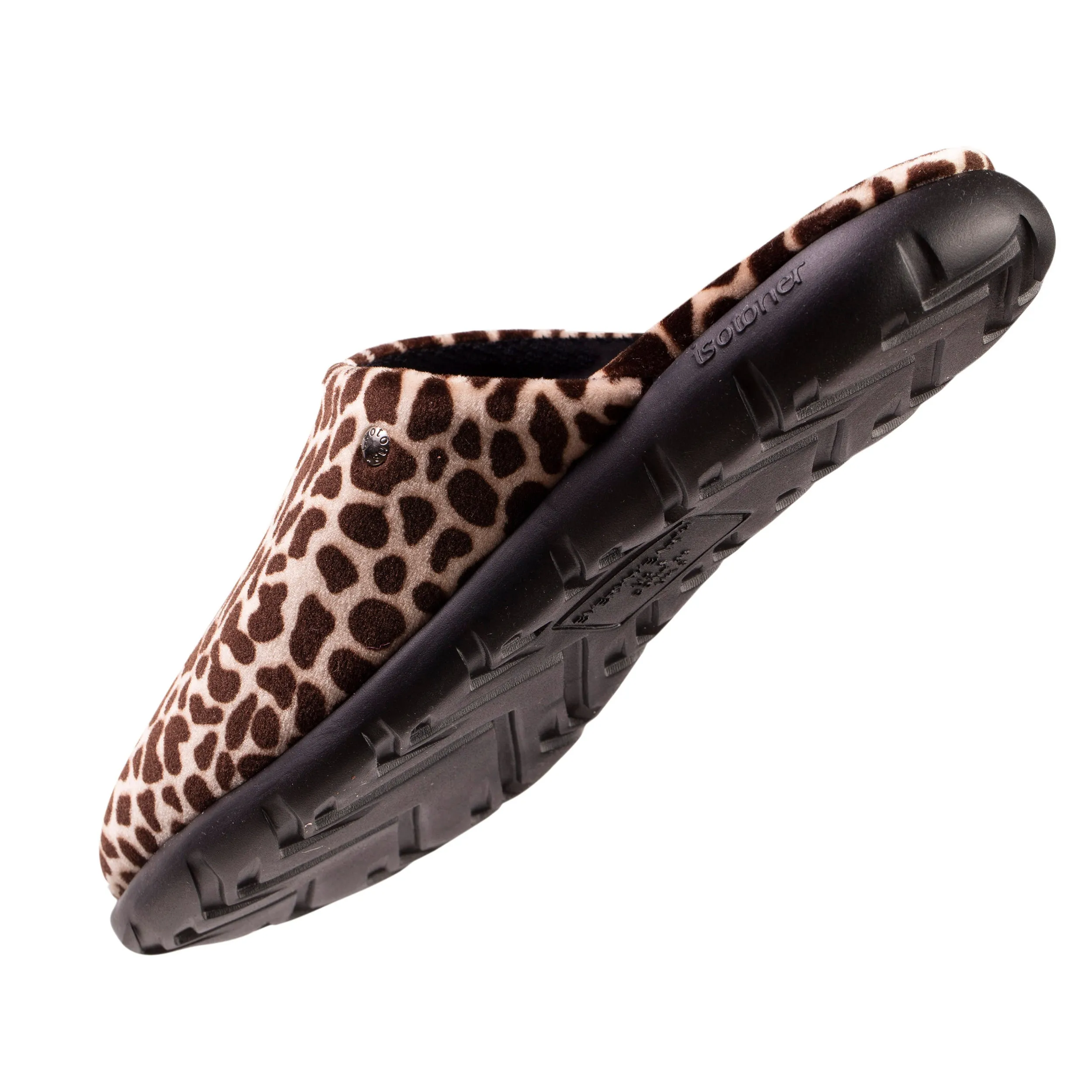 Chaussons mules Femme girafe