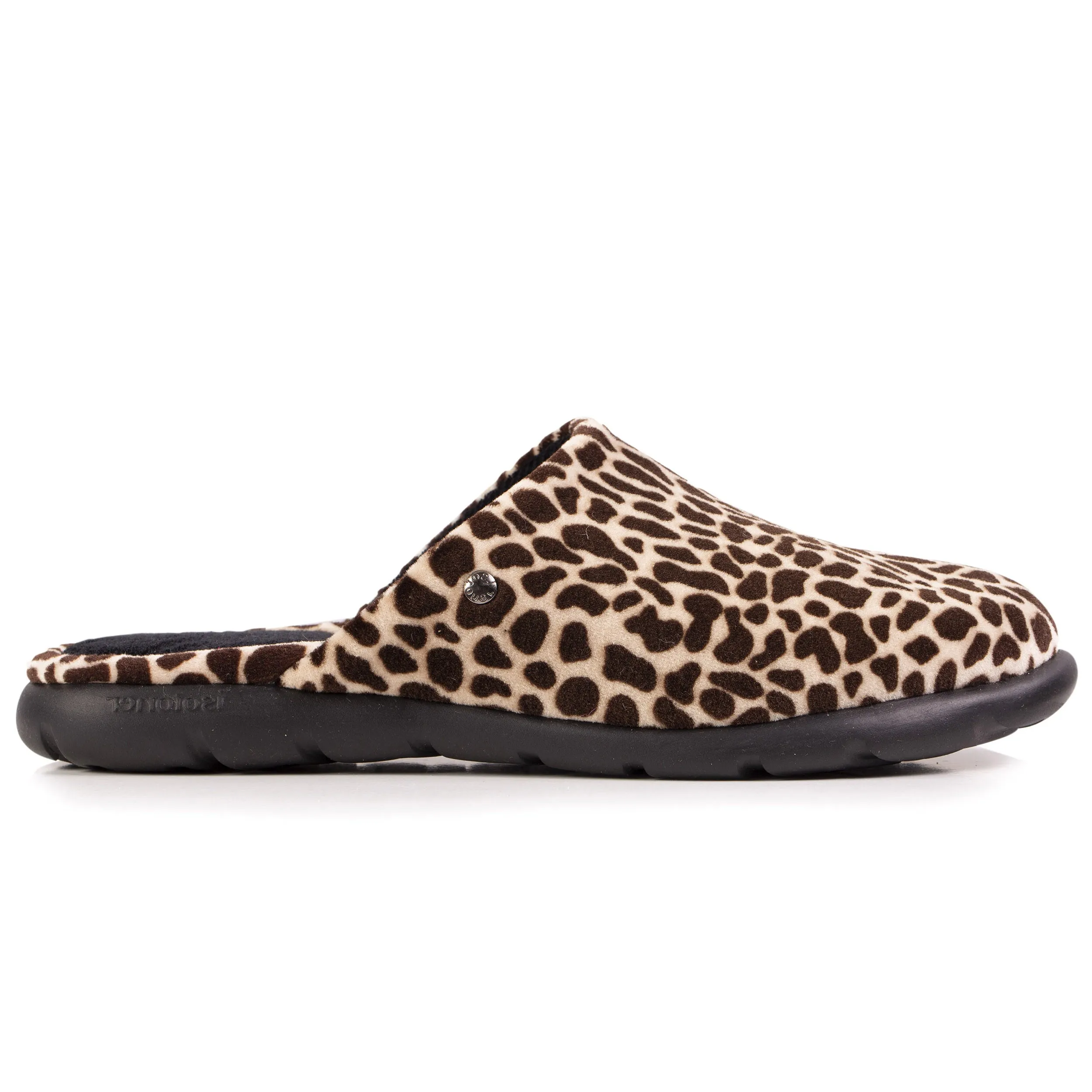 Chaussons mules Femme girafe