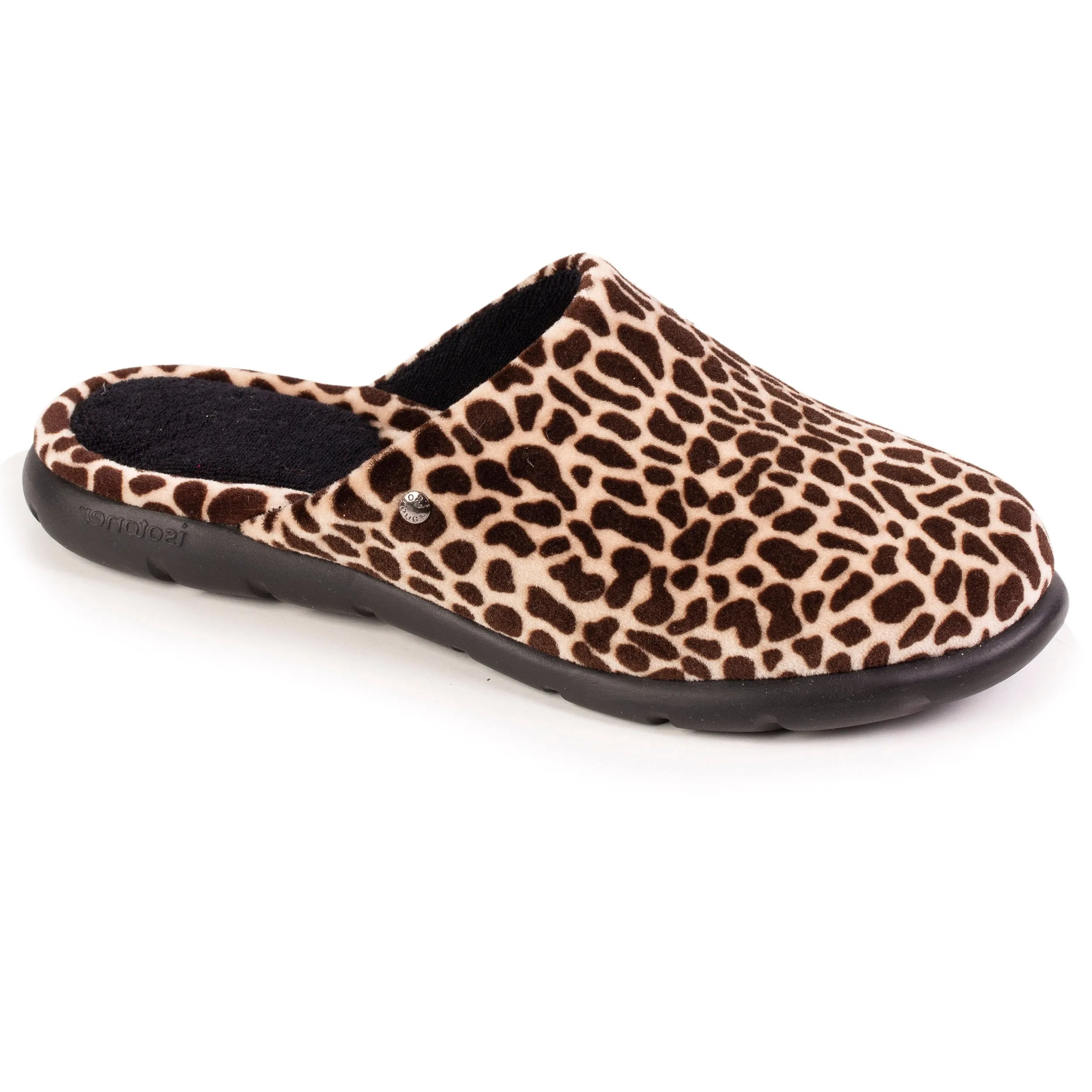 Chaussons mules Femme girafe