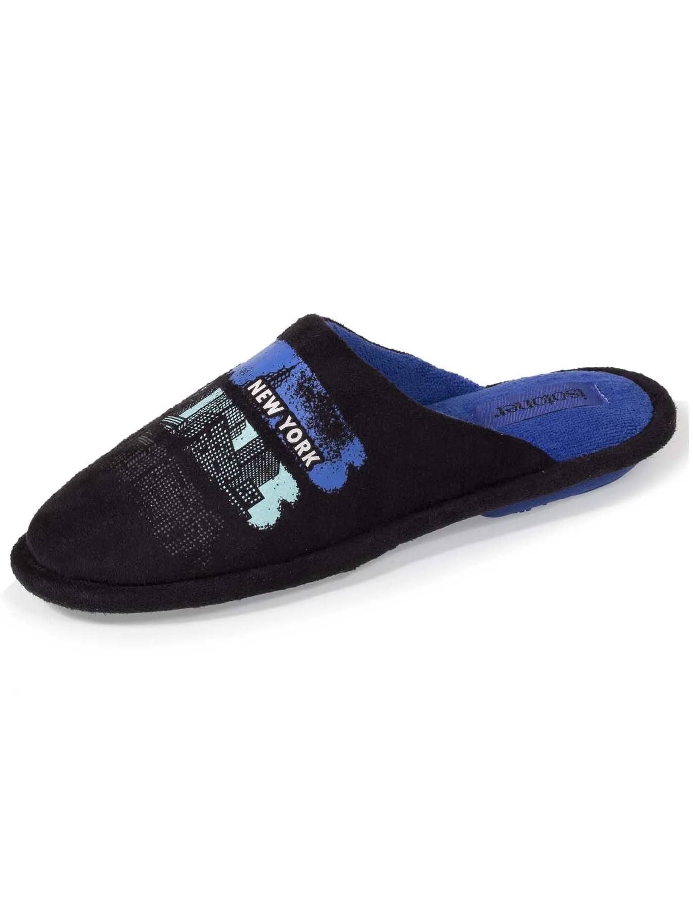 Chaussons mules plates Junior Noir