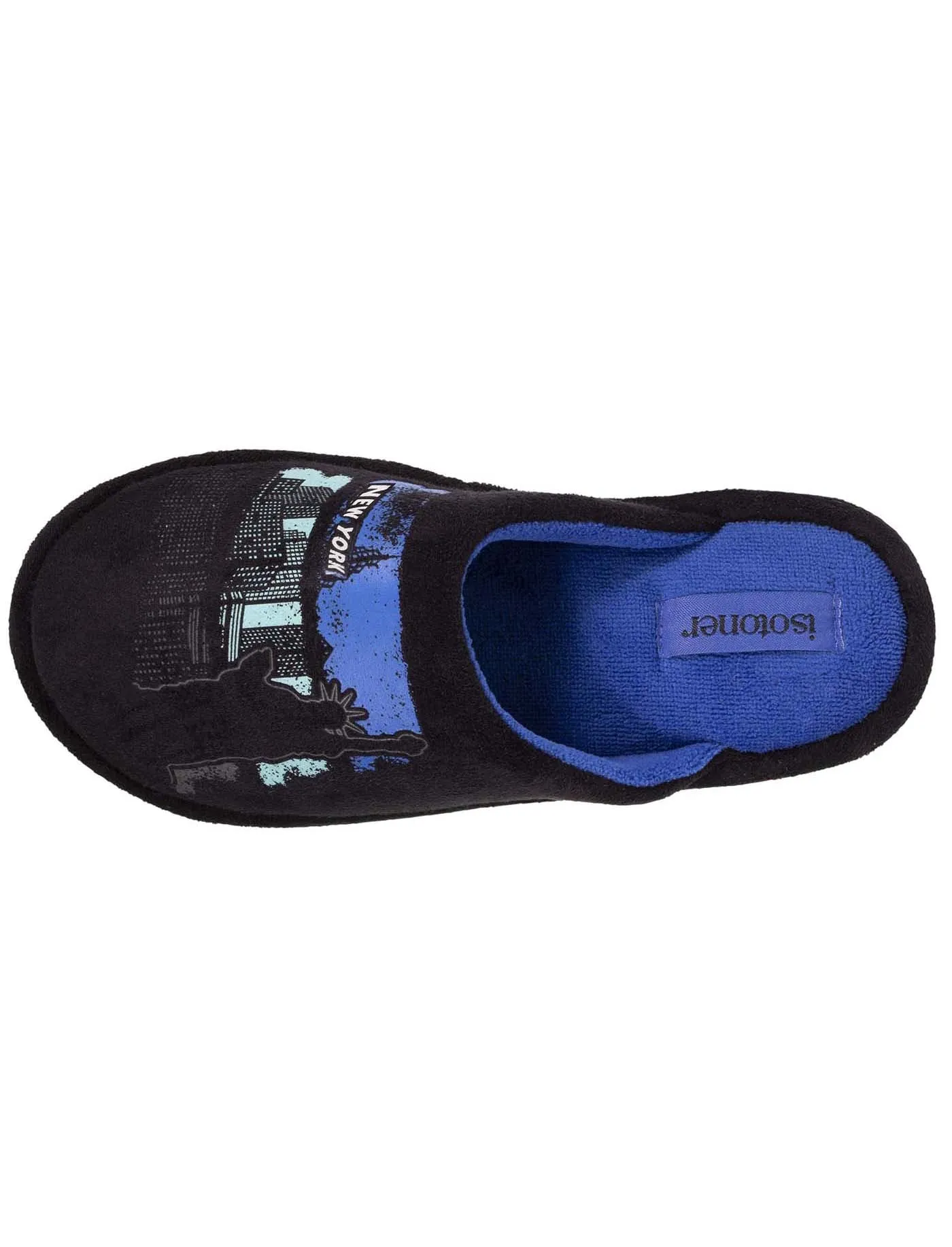 Chaussons mules plates Junior Noir