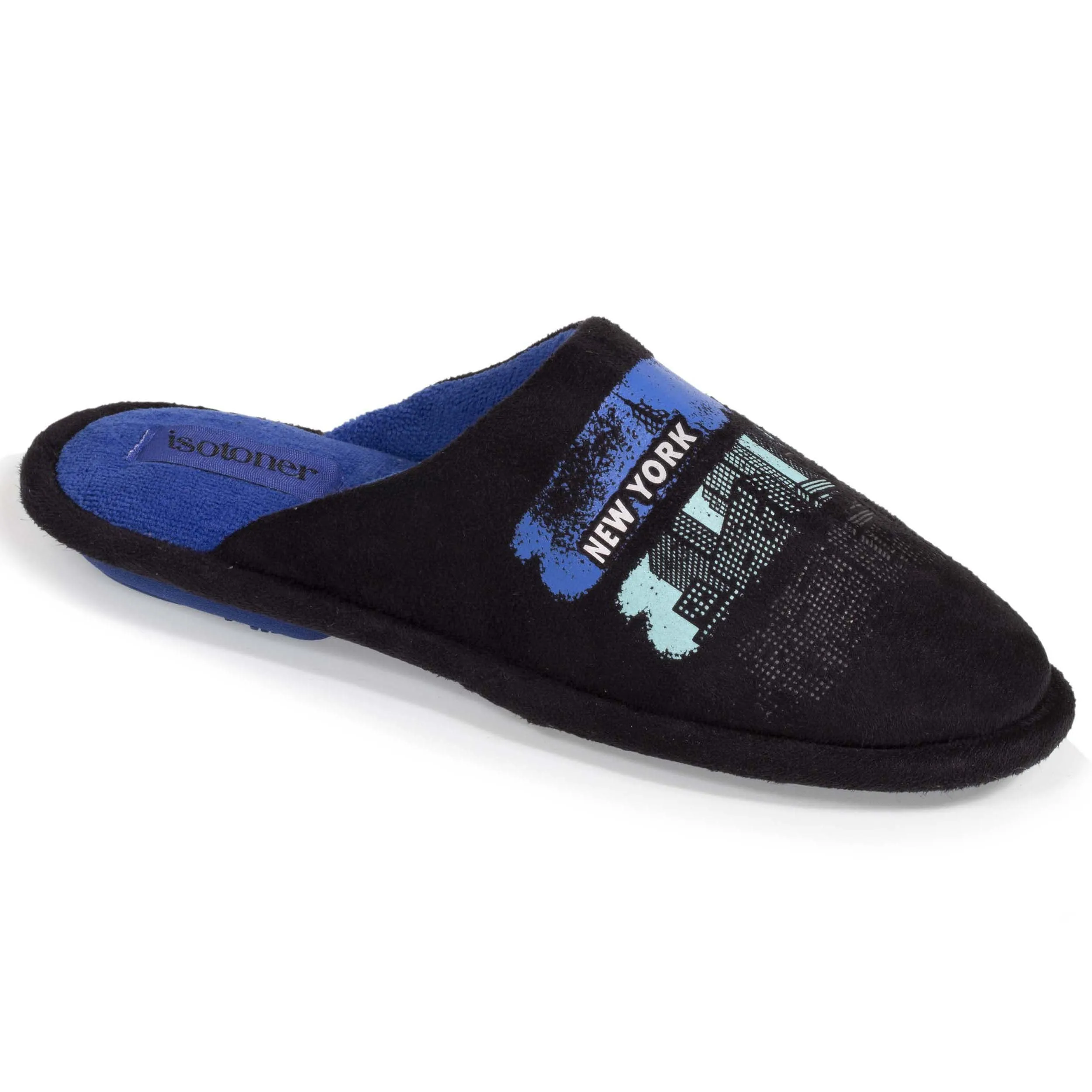 Chaussons mules plates Junior Noir