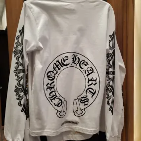 CHROME HEARTS  |Unisex Street Style Long Sleeves Plain Long Sleeve T-shirt