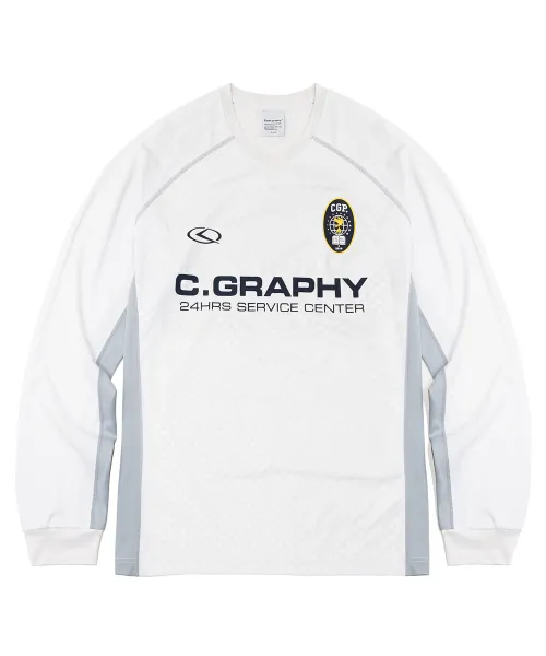 Code graphy  |Unisex Street Style Long Sleeves Long Sleeve T-shirt Logo