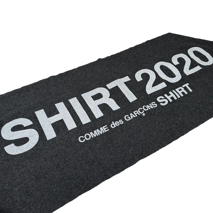 COMME DES GARCONS SHIRT 2020 SCARF - GREY