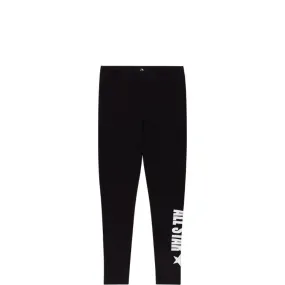 Converse 10022591 Leggings All Star Big Logo Nero