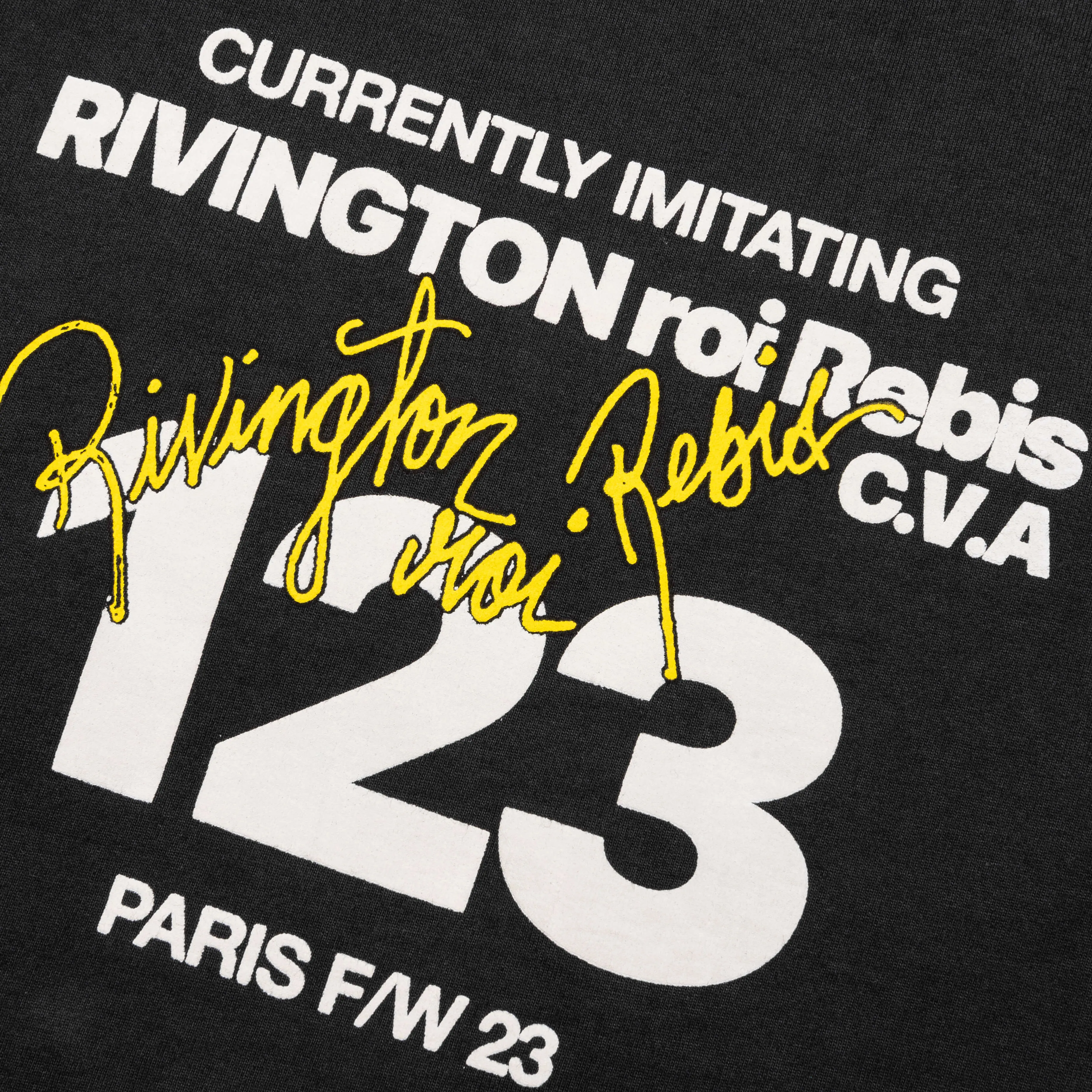 CVA Imitation of Paris Tee - Black