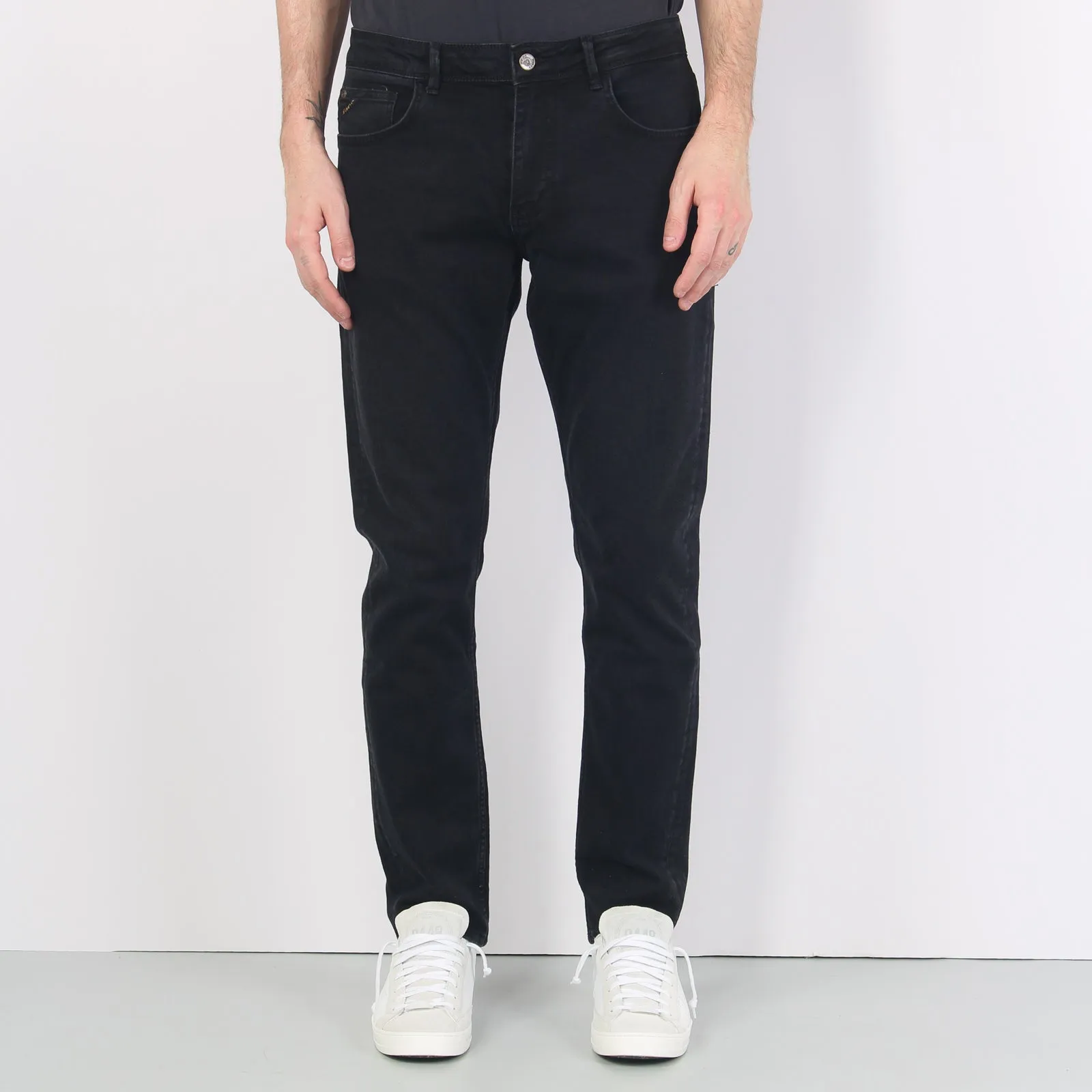 Denim Carrot Fit Nero