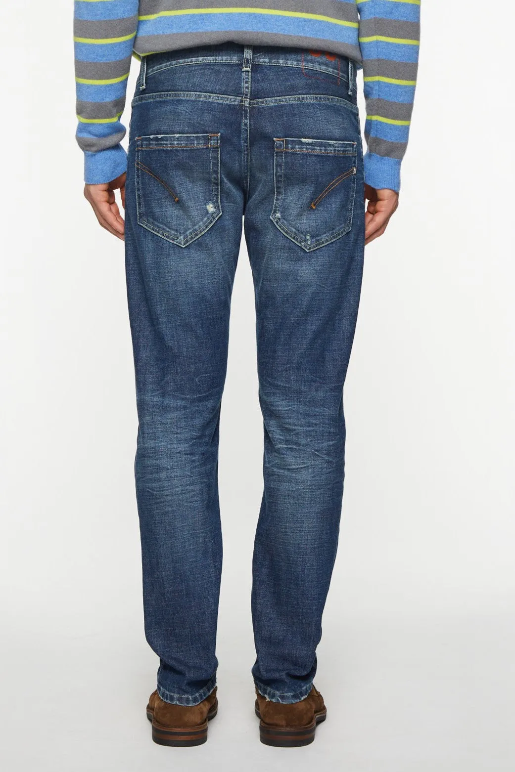 Dondup Jeans Mius Jeans Slim Scuro Uomo