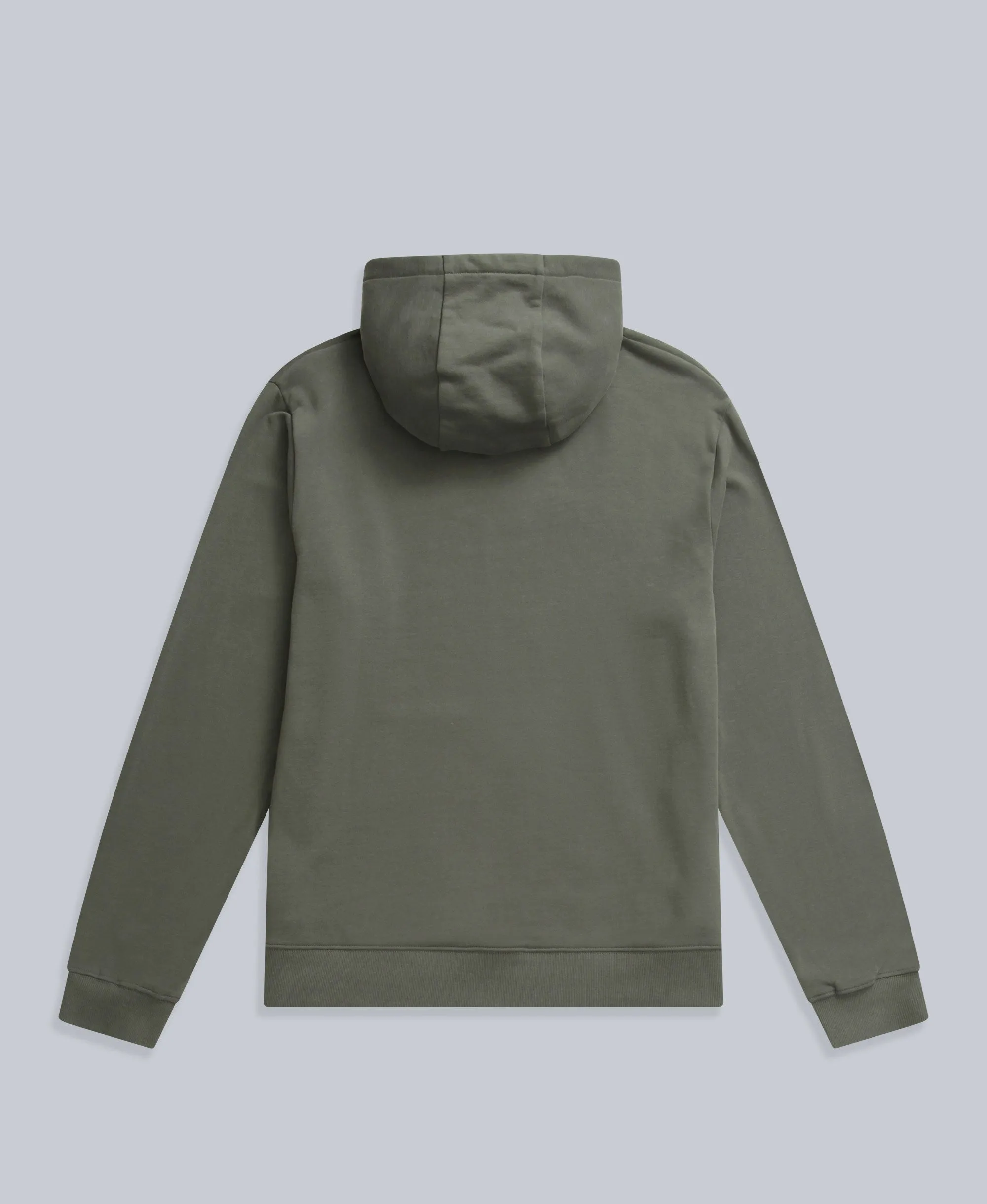 Driver Mens Logo Hoodie - Khaki