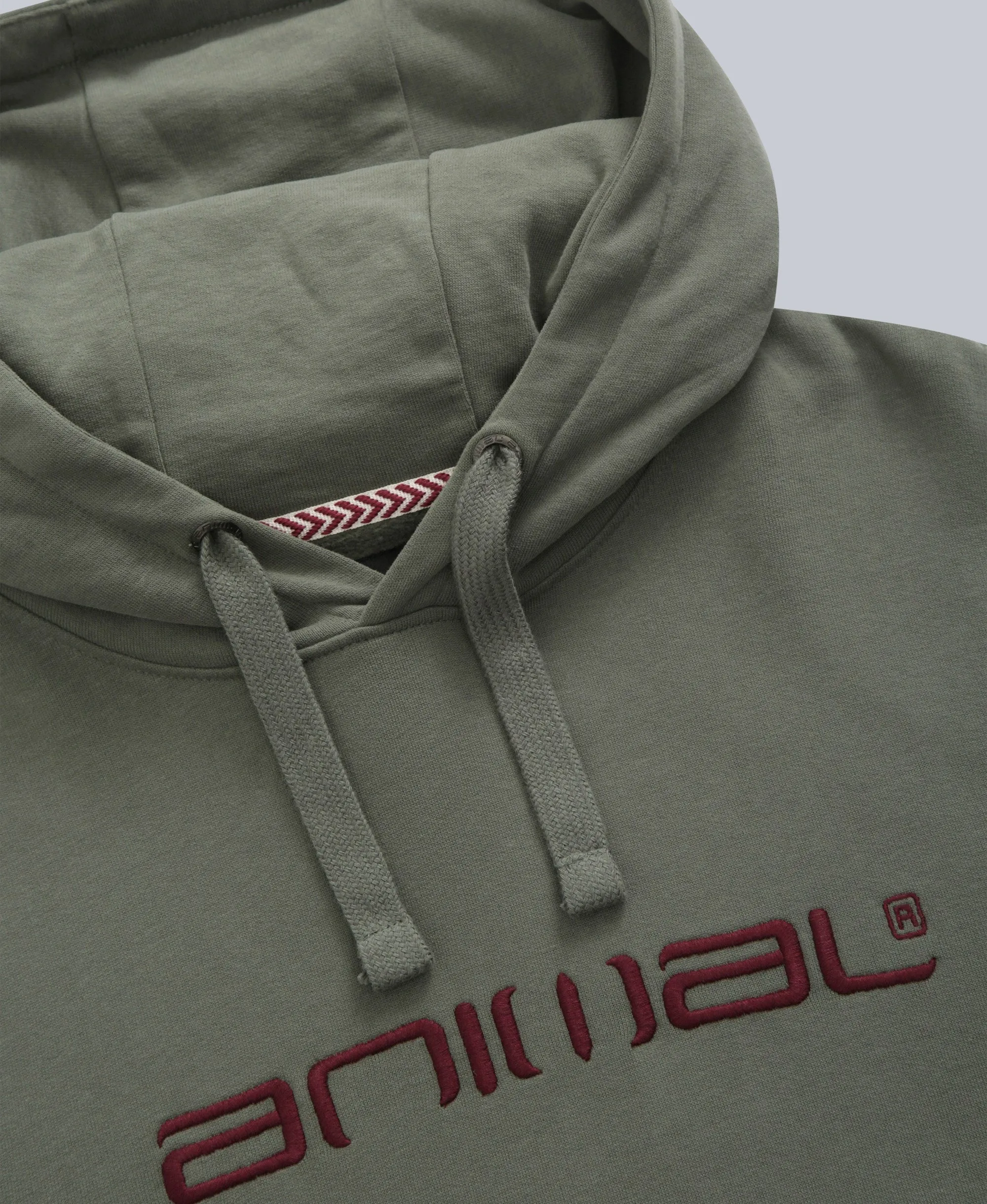 Driver Mens Logo Hoodie - Khaki