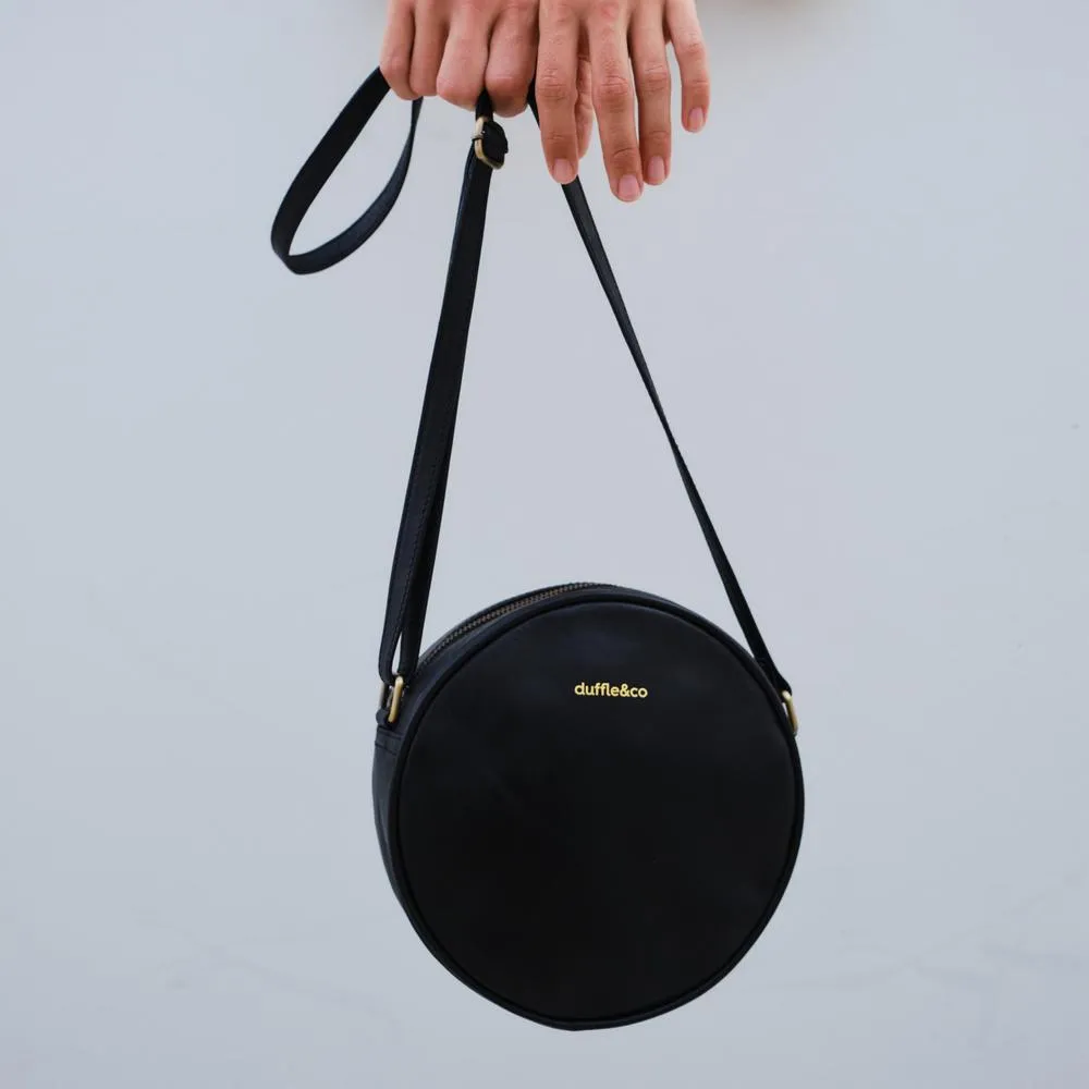 Duffle&Co: The Josie Crossbody - Black