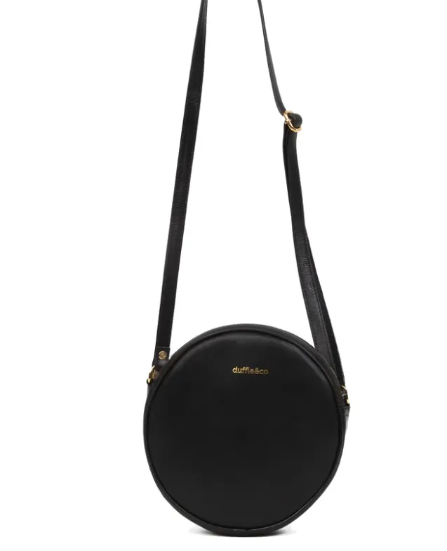 Duffle&Co: The Josie Crossbody - Black