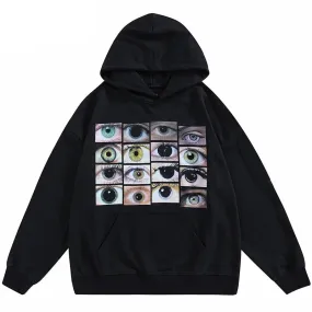 Dusky Different Shades Of Eye Hoodie